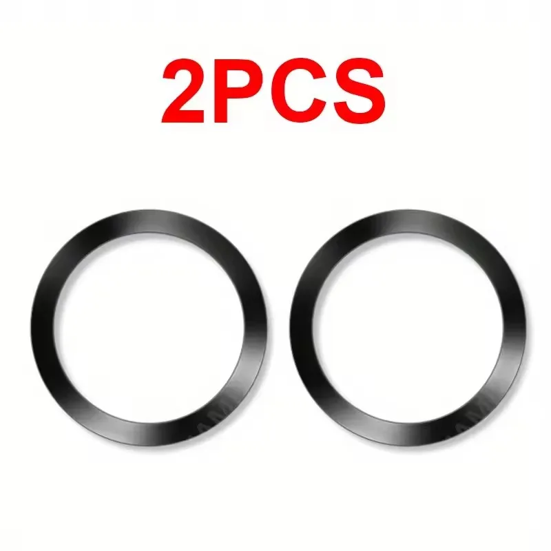 Universal Metal Rings Sticker for Magsafe Magnetic Wireless Charger for iPhone Samsung Xiaomi Car Phone Charger Plate Iron Sheet