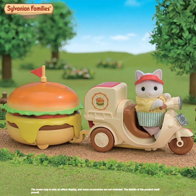 Authentic Sylvanian Families Anime Character Simulation Playhouse Toy Room Decoration Toy Christmas Gift 3
