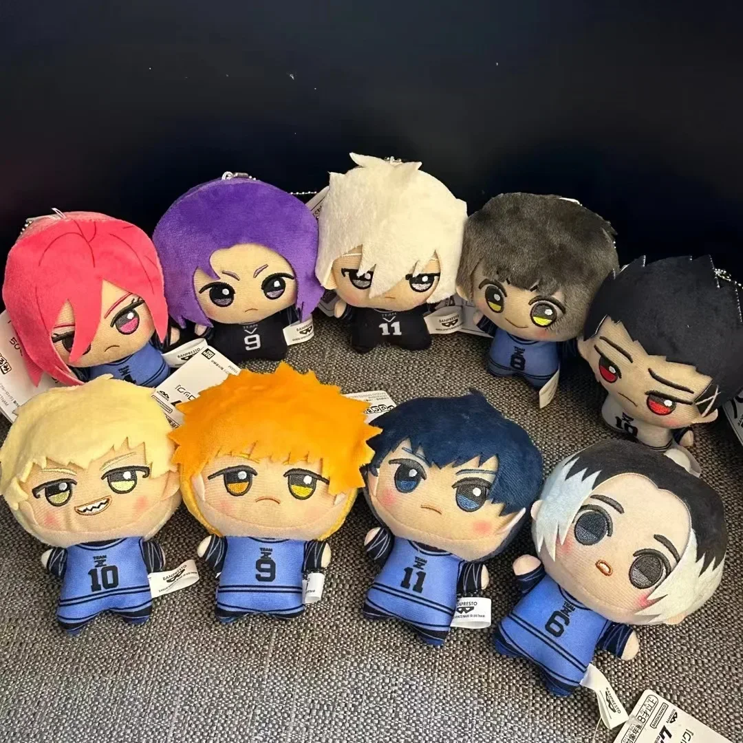 10cm Blue Lock Plüsch-Spielzeug Schlüsselanhänger Mini Nagi Rucksack-Charm Anime-Zubehör Niedliche Stoffpuppe Taschendekoration Geburtstagsgeschenk – Detail 9
