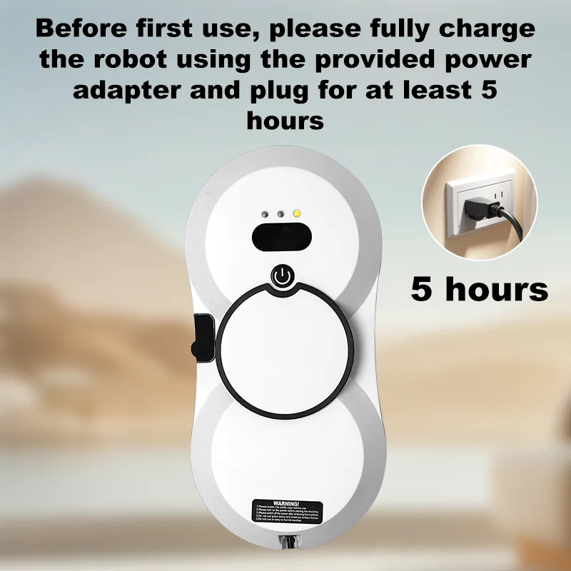 باليت روبوت تنظيف النوافذ الذكي