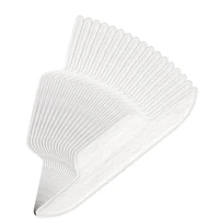 100 Pcs Hat Sweat Liner Golf Absorbent Sweat Pad Odor Soft Hat Sweat Protector Disposable Hard Hat Sweatband 1