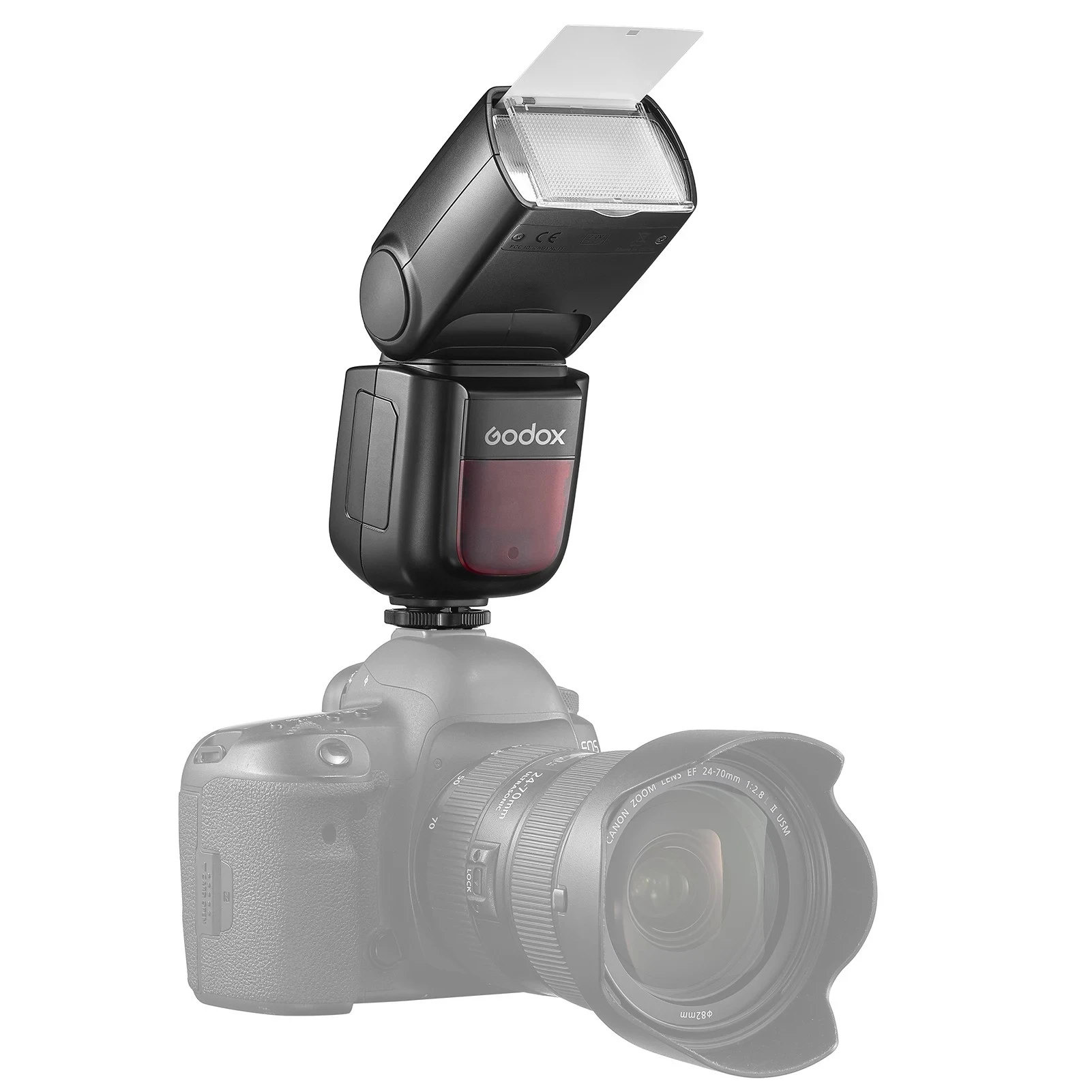On Camera Flash Camera Flash Godox V850III Camera Flash On-camera Speedlight HSS GN60 with Battery Replacement for Canon Nikon Sony Panasonic DSLR Cameras