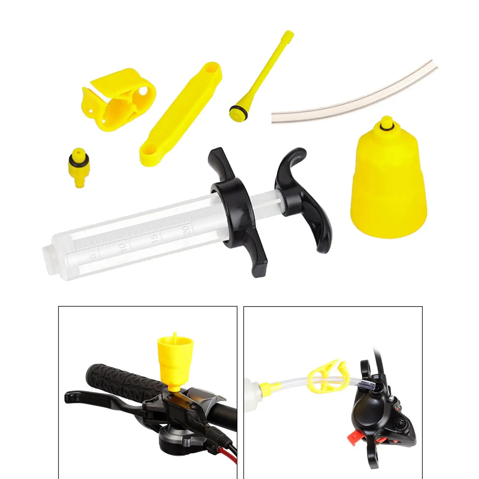 Disc Brake Bleed Kit Tool For Hydraulic MTB Oil Disc Brakes Without