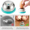 Egg Piercer Boiled Egg Piercer Egg Hole Punch Shell Remover Fast Egg Piercing Tool with Pin to Easily Peel Eggs Manual Egg Hole 3