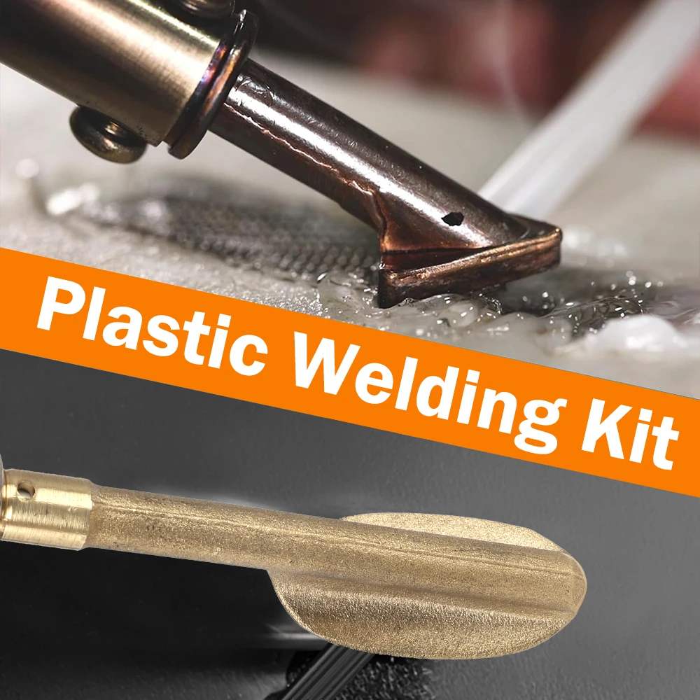 110V/220V 100W Plastic Welding Kit Temperature Control Soldering Iron Gun Automotive Bumper Repair Tool  Fast Heating For DIY 5