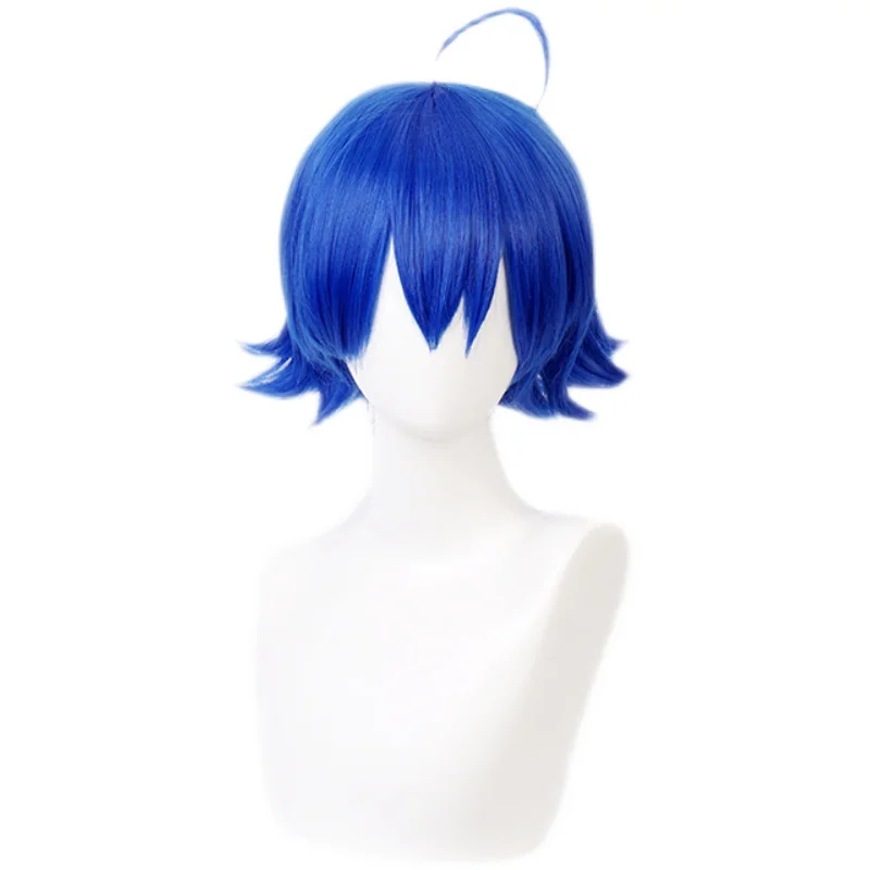 

Suzuki Iruma Cosplay Wig Anime Welcome To Demon-School, Iruma-kun Cosplay Wig Blue Cosplay