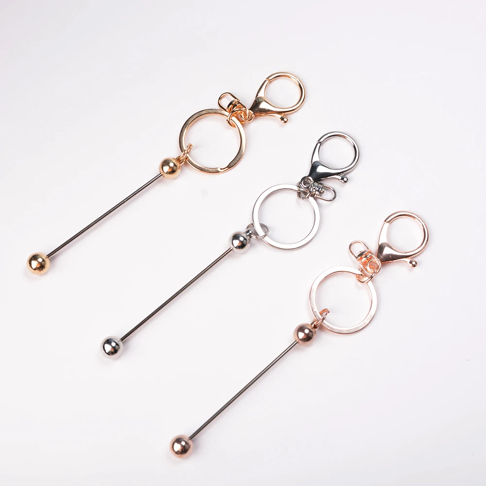 3 Stück Kirsite DIY Schlüssel bund Tasche Zubehör Kette Schlüssel ring attraktive Metall kleine Anhänger Schlüssel ring Anhänger – Detail 1
