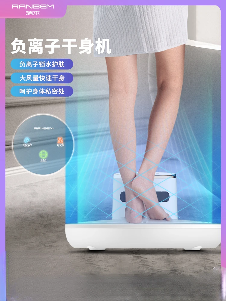 Wall mounted atmospheric touch screen control body dryer for bathroom high  intelligent technology body skin dryer - AliExpress
