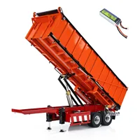 1/14 Metal Radio Control Hydraulic Dump Trailer Electric Legs for Toys TAMIYAYA RC Tractor Truck Car Vehicle Model TH24482 1