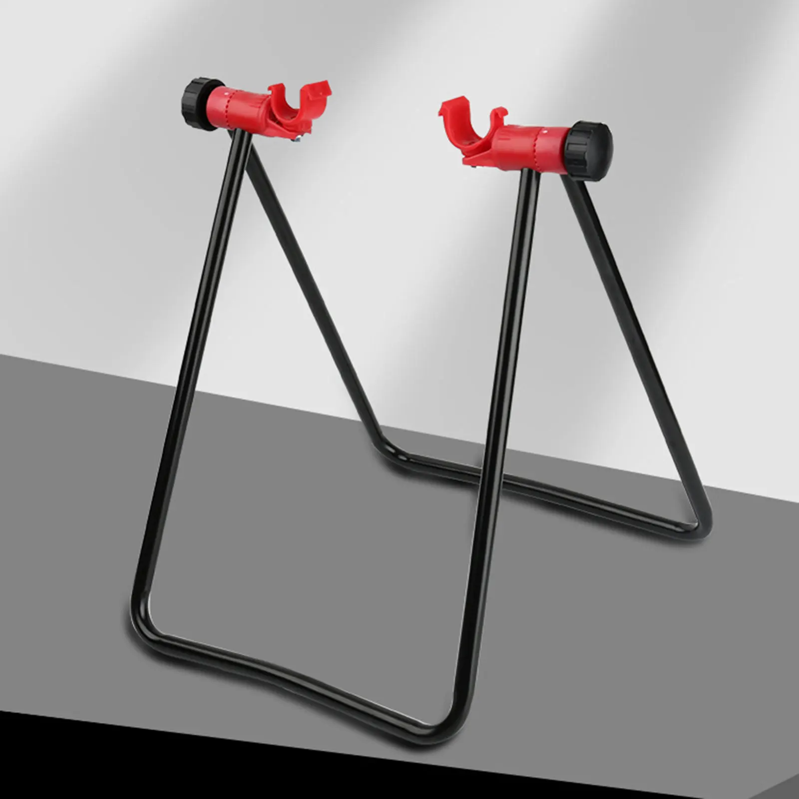 Bicycle Parking Rack Mountain Road Bike Triangle Vertical Foldable for Mountain Road Bike Folding Repairing Adjusting