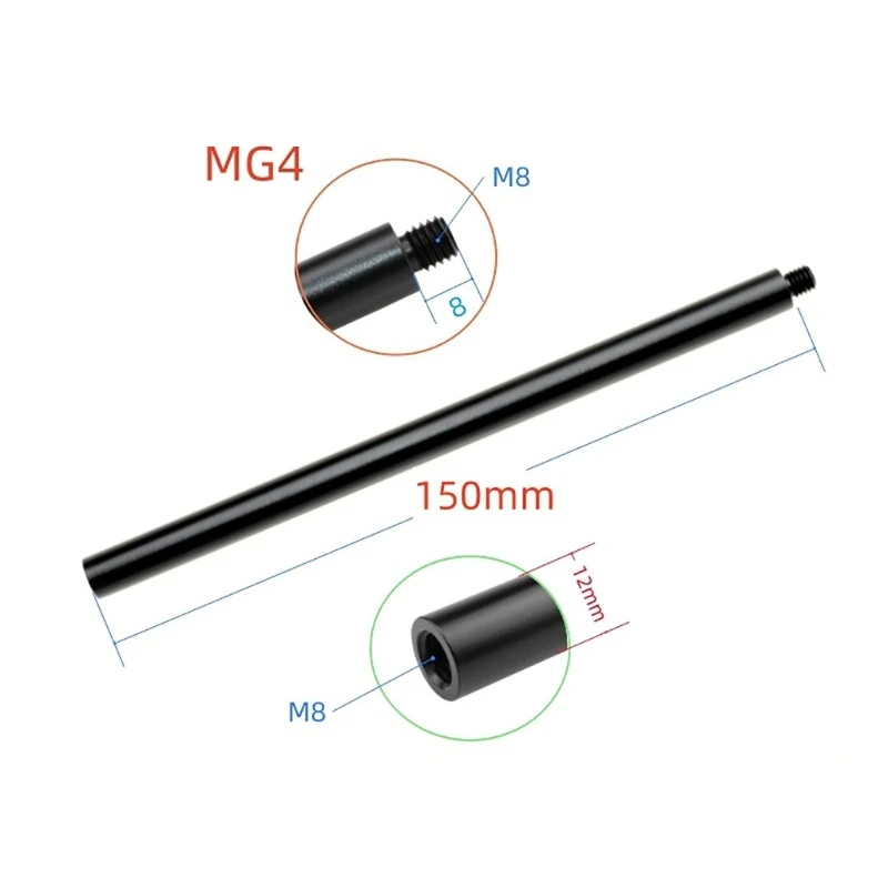 Extension Rod Tripods Monopods Fill Light Extension Poles Camera Extenders 1/4inch Screw Mount tripod extension rod
