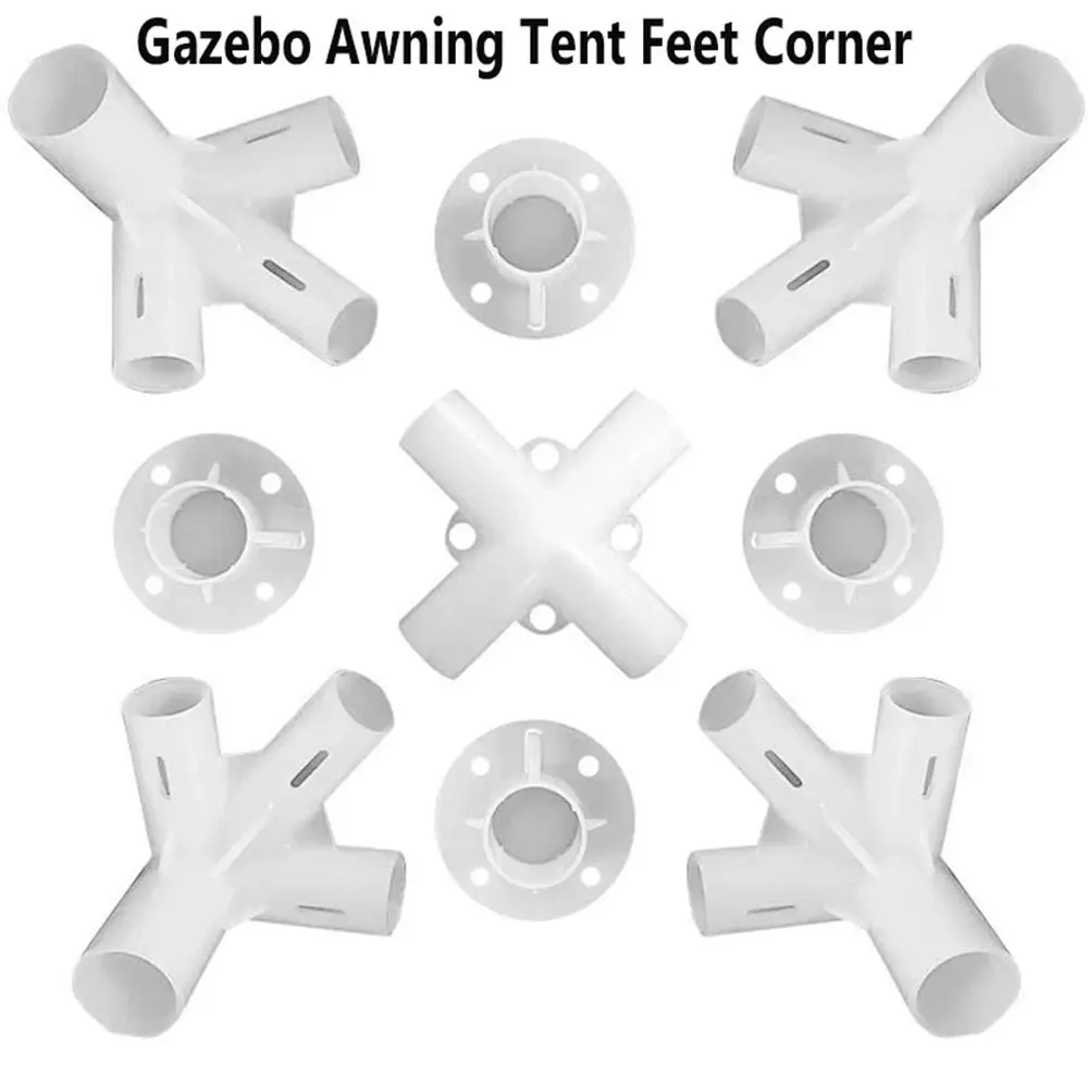 

Accessories Outdoor For 3x3m Gazebo Corner Center Connector 25/19mm Tent Connectors Hot Spare Parts Awning Feet Parts