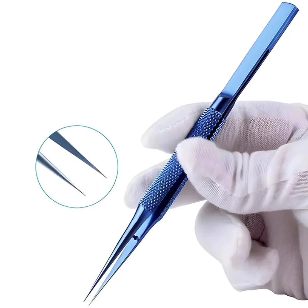 Professional Titanium Alloy Anti-Magnetic Tweezers
