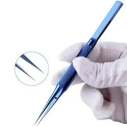 Professional Titanium Alloy Anti - Magnetic Tweezers - Sharp Point (As Shown)