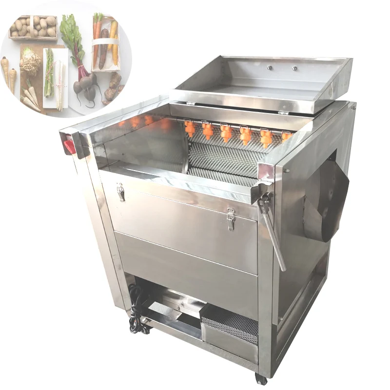 High Performance Automatic Potato Peeling Machine Cleaning Machine 2
