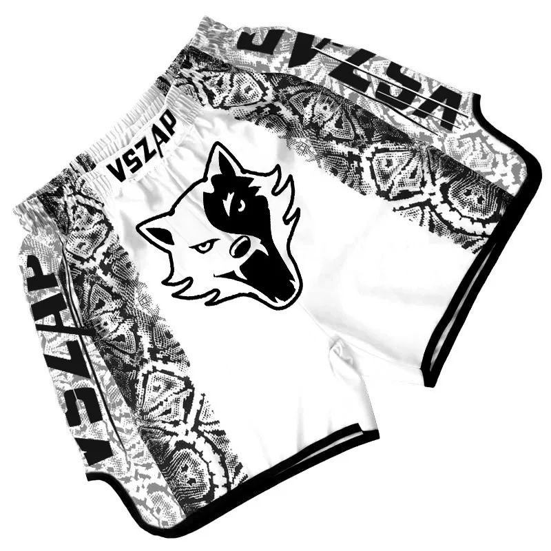 2021 Boxing Shorts Muay Thai Kick Boxing Boxer Shorts MMA Men Fight Grappling Sportswear Boxing Short Pant Wholesale