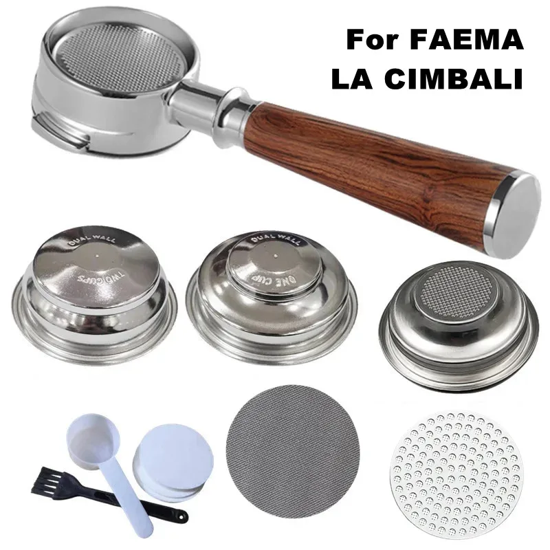 Portafiltro Senza Fondo Da 58Mm Per Faema E92/E98/E98Re/Enova/Smart Portatfilter Per La Cimbali M23/M27/M27Re Macchina Da Caffè