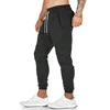 Men's Lightweight Gym Jogger Pants Breathable Hiking Jogging Runing Stretch Exercise Workout Sweatpants with Zipper Pocket Pants 4