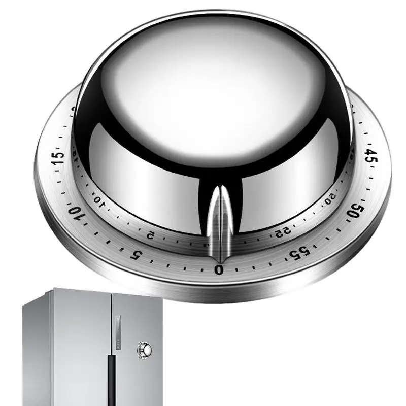 

Kitchen Timer Mechanical Cooking Timer Clock Magnetic No Batteries Required Countdown Reminder For Timeouts Kitchen KidsHome And