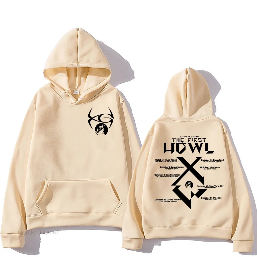The First World Tour XG Band Hoodies Woke Up 2024 Album Print