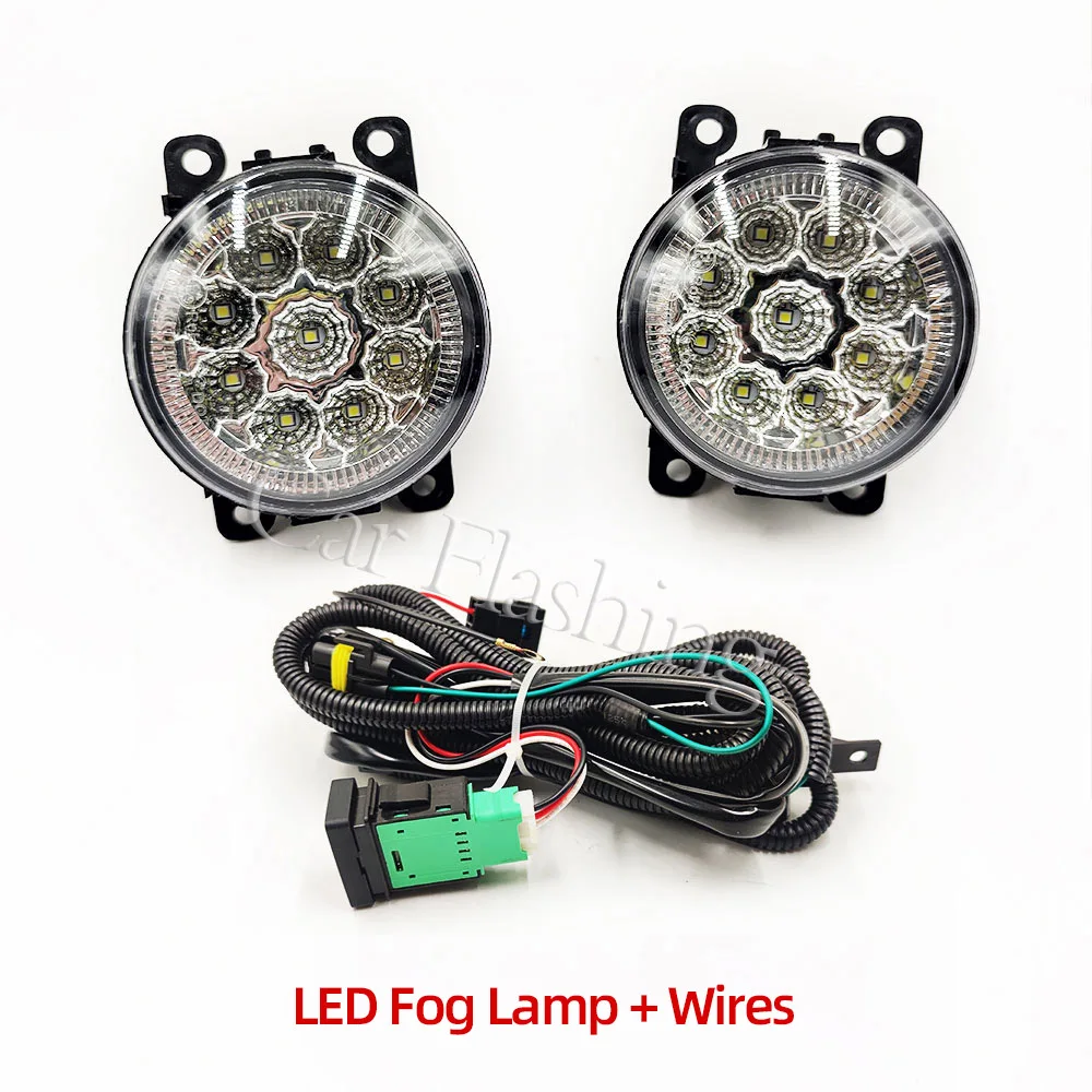 Luz Antiniebla Para Mitsubishi Outlander 2007 2008 2009, Cubierta De Luz Antiniebla Plateada