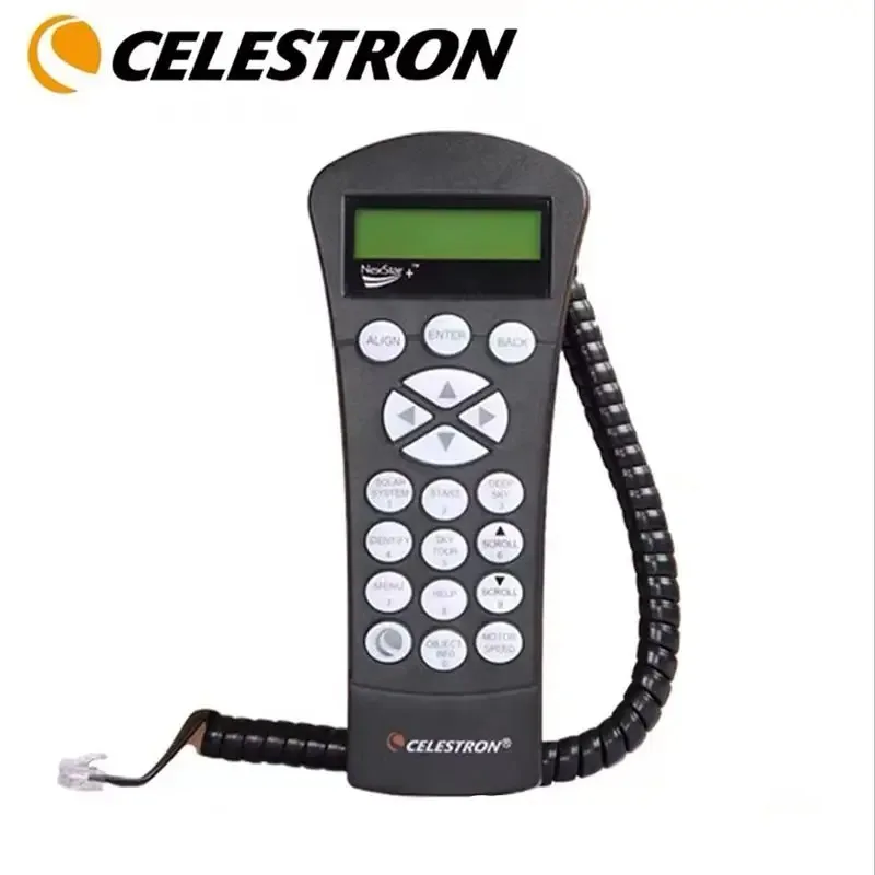

Celestron, экваториальное крепление, английский ручной контроллер для AVX CGX CGEM, экваториальное крепление, специальная ручка контроллера 93992