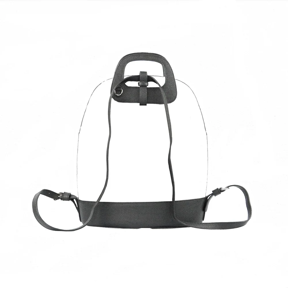 New D Buckle Oblong Handle Slim PU Leather Strap for O Bag 50 Belt Bottom Backpack Kit Combination Set for Obag 50