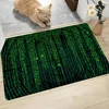 Binary Code The Matrix Program Chart Hallway Carpet Washable Non-Slip Living Room Sofa Chairs Area Mat Kitchen Doormat Area Rug 5
