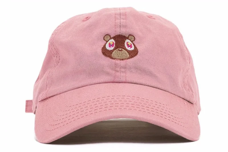 Kanye West Ye Bear Dad Hat Cartoon Little Bear Embroidery Baseball Cap Snapback Unisex Summer Outdoor Leisure Caps baseball caps baseball hat