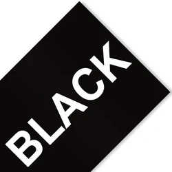 Versatile Laminated Label Tape for Brother P - touch Label Printer (White on Black)