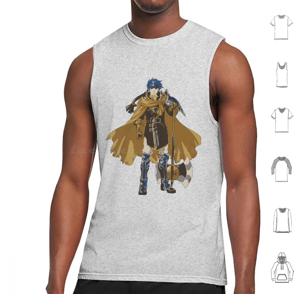 Fire Emblem Heroes : Brave Ike Canotte Gilet Senza Maniche Ike Brave Ike Fire Emblem Fire Emblem Heroes Heroes Fantasy Rpg