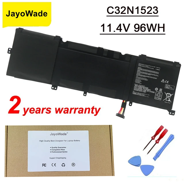 Jayowade C32n1523 Laptop Battery For Asus Zenbook Pro Ux501vw