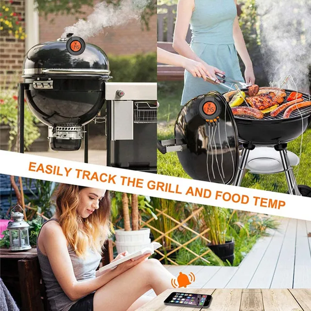 Hús Főző Szerszámok Sütő Bluetooth Grillérzékelő Magas Konyhai Kiegészítők 500 Digitális Hőmérő Grillhez - Image 6