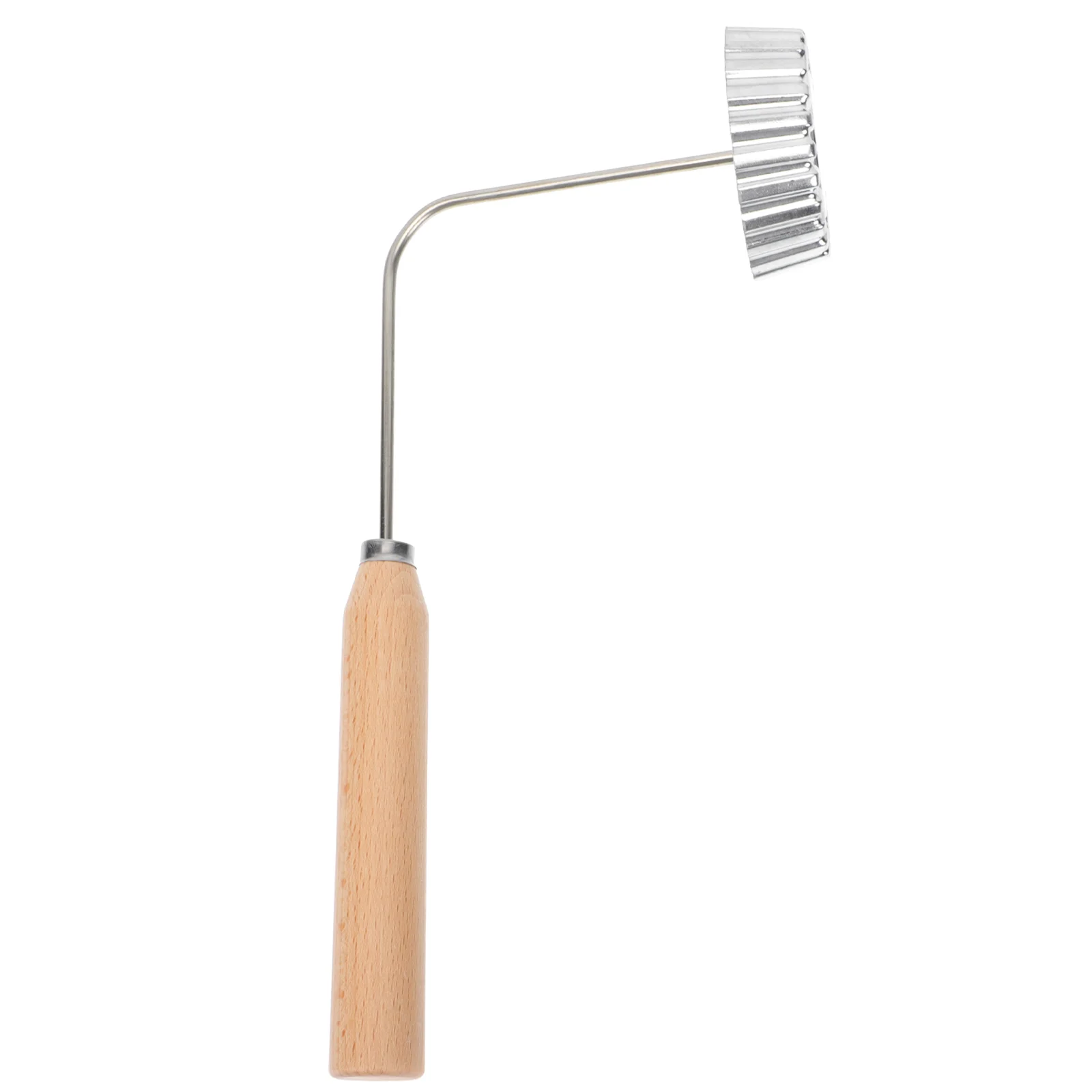 

Pie Spoon Frying Mold Kitchen Cooking Utensil Supply Mould Timbale with Wooden Handle Biscuits