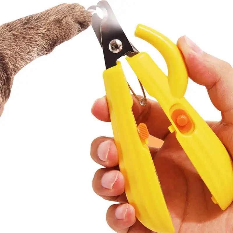 

Машинка для стрижки когтей домашних животных, триммеры Светодиодный УФ светильник кой, милый инструмент для ухода за шерстью полумесяца, подходит для всех мелких животных, таких как собак