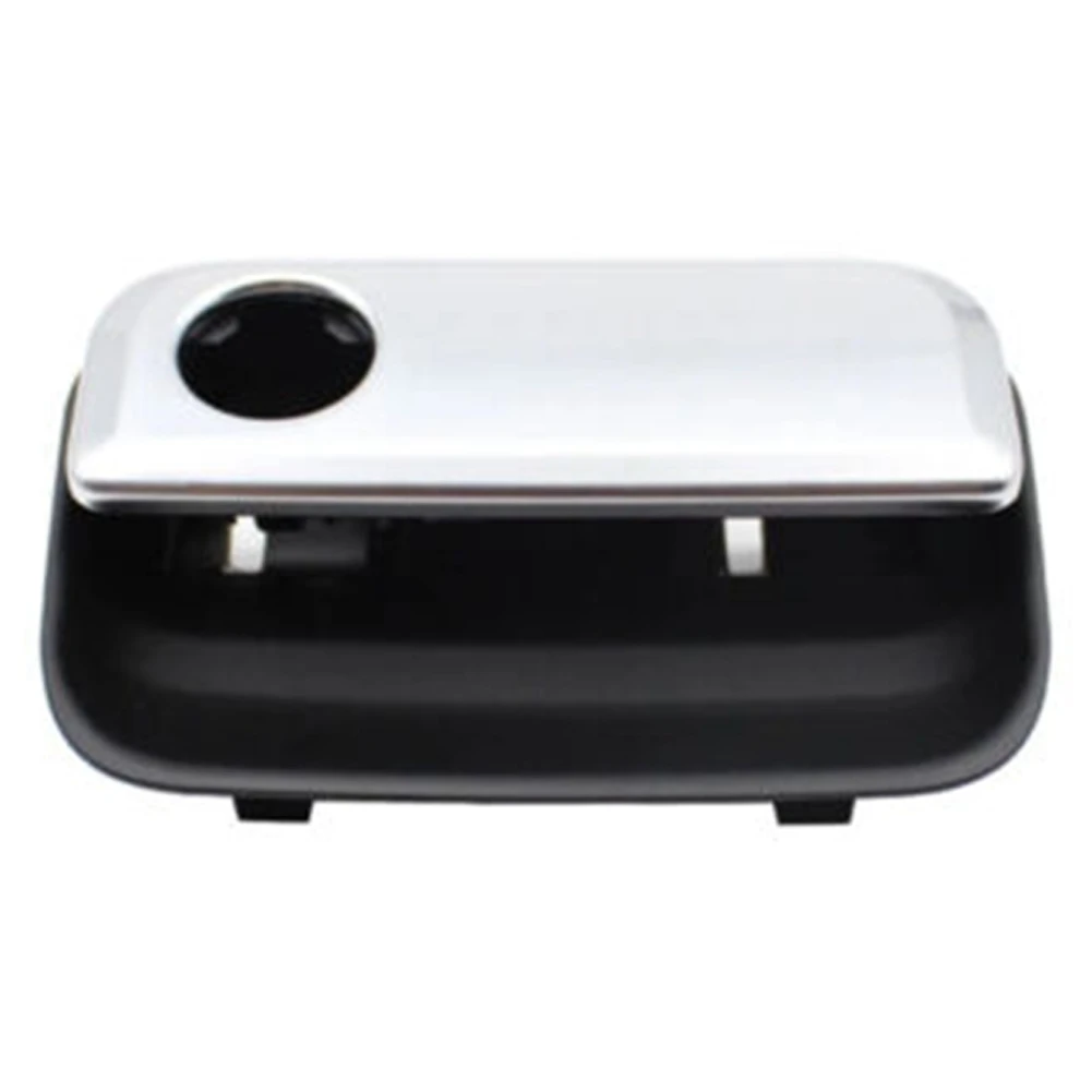 Black Dashboard P enger Glove Box Handle 958552147 for Porsche Cayenne 2010- LHD Chrome Storage Compartment Switch