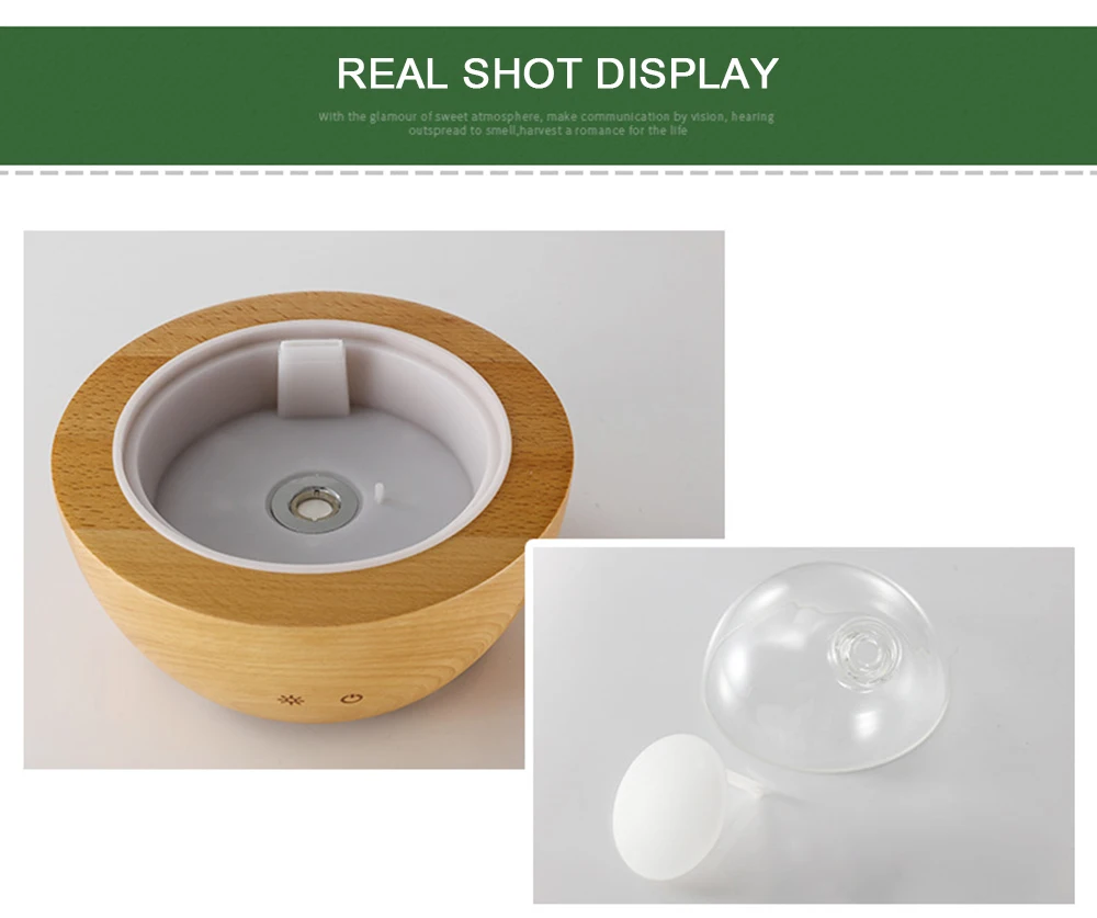 Aroma Diffuser With Essential Oil Atomiser And 7 Colour Lights_voghion.com