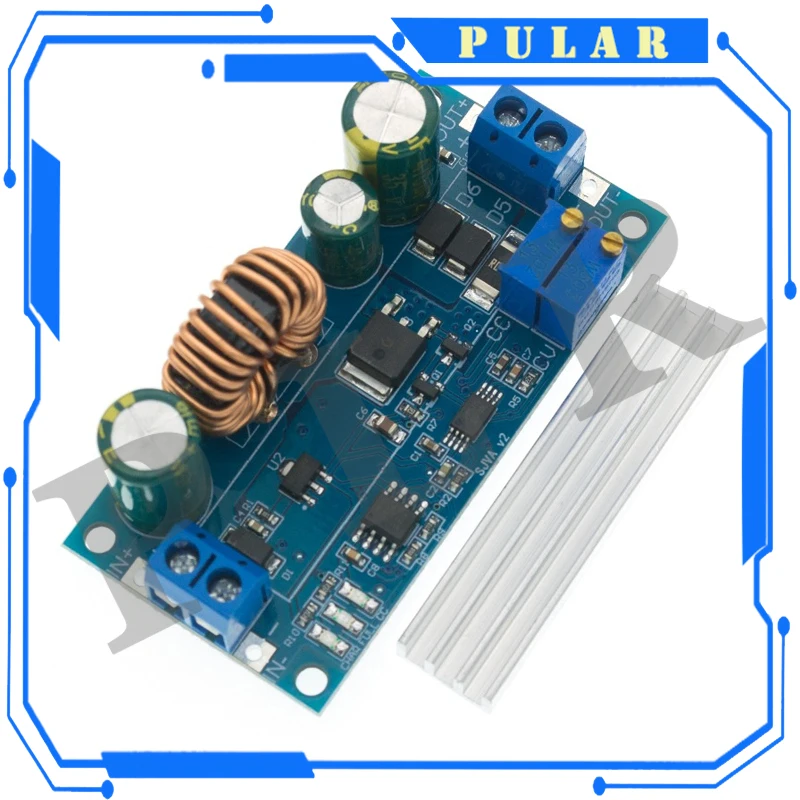 CC CV Regolabile 3A 35W DC 5 -30V A DC 0.5 -30V Step Up Down Buck Boost Converter Modulo Di Alimentazione Regolatore Di Tensione - Foto 6