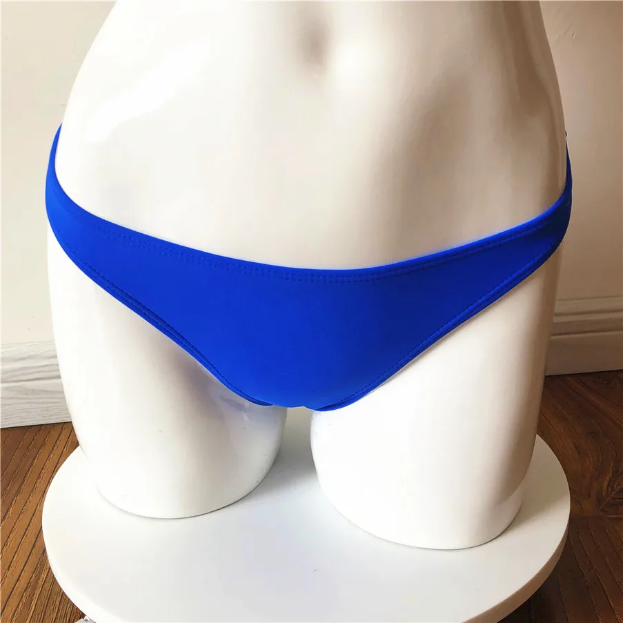 Woman Bikini Thong Bottoms Brazilian T-Back Swimwear Swim Shorts Beach Pants Swimsuit Classic Hipster Briefs Thong Underwear