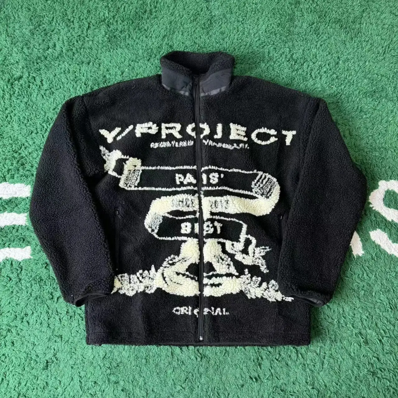 

High Street Y/project Fall/Winter Jacket Coats for Men Y2k Clothes Mens Designer Clothes Lambswool Zipper Cotton Coat