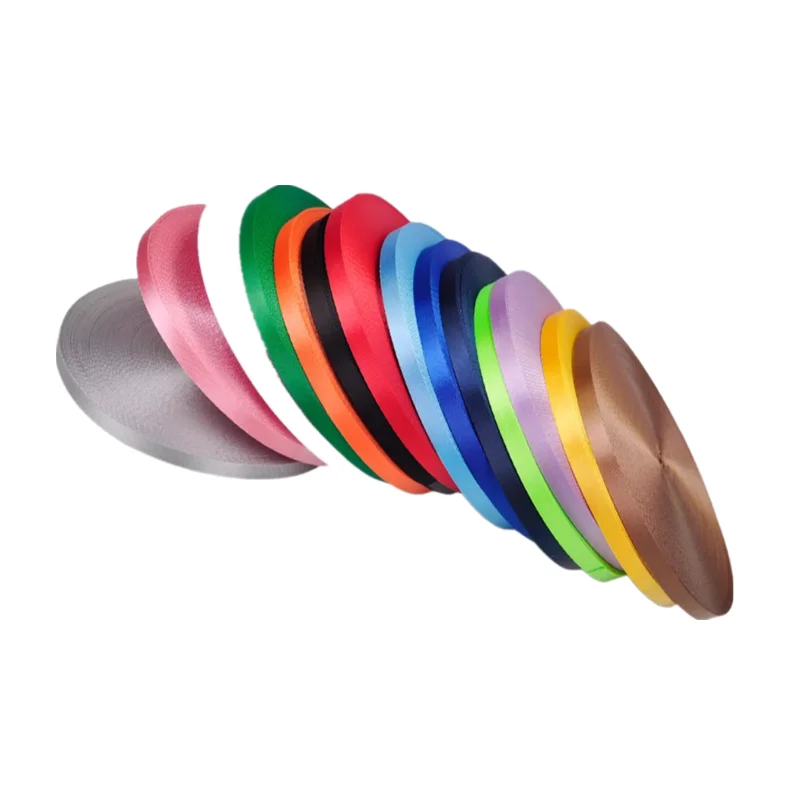 12mm 50Meters Nylon Webbing Colorful Heavy Strong Straps Bias Tape for Indoor or Outdoor Gear, Bags Hand Made Accessories Belt