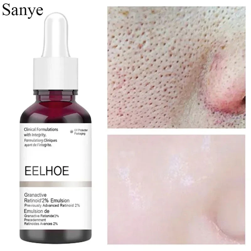 Salicylic Acid Pore Shrink Face Serum Hyaluronic Acid Moisturizing Whitening Serum Smooth Firm Repair Essence Korean Skin Care