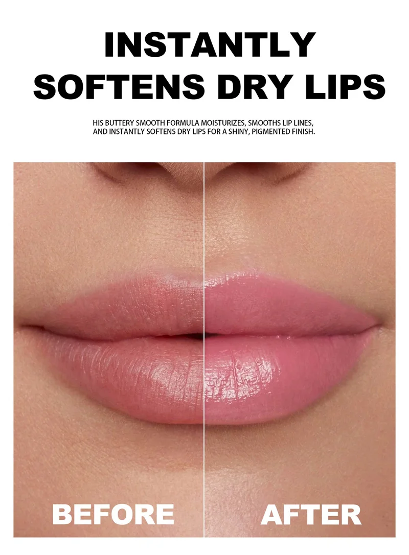 Glossy Silky Lipstick Long Lasting Waterproof Moisturising Lip Tint_voghion.com