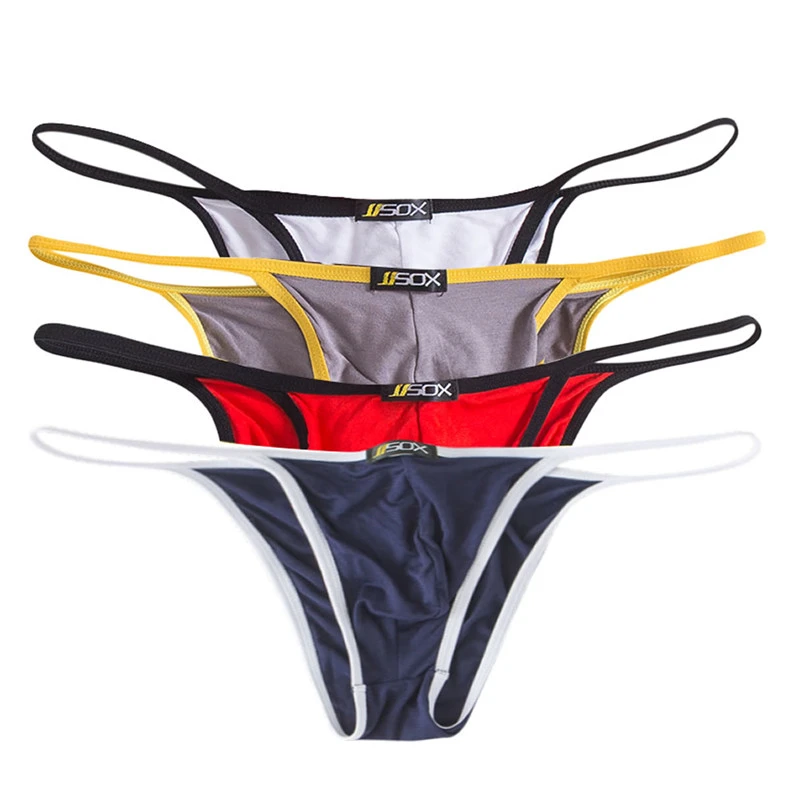 4pcs\lot Sexy Mens Briefs Underwear Modal Briefs Men Sexy Underpants