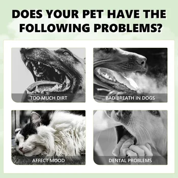 Cat and Dog Pet Mint Fresh Breath Spray Cat and Dog Oral Cleansing Deodorant Removal Odor Care Spray Pet Supplies 2