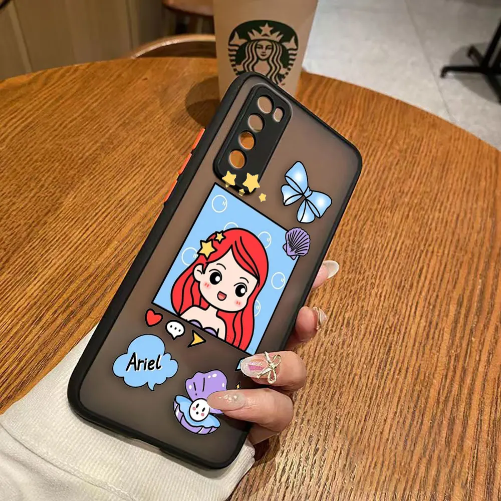 thumbnail image 1 of Funda mate para Huawei NOVA Y70 10 9 8SE 8 7SE 7I 7 6 5I 5 4 3I 4G 5G Funda Coque Capa Funda carcasa dibujos animados Anime Blancanieves, 1 of 5