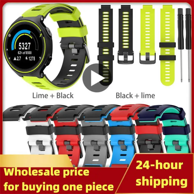 

Ремешок для наручных часов Garmin CAME 2 Plus/SQ Vivoactive 3 3t, силиконовые смарт-часы Forerunner 245 645 158, браслет для наручных часов