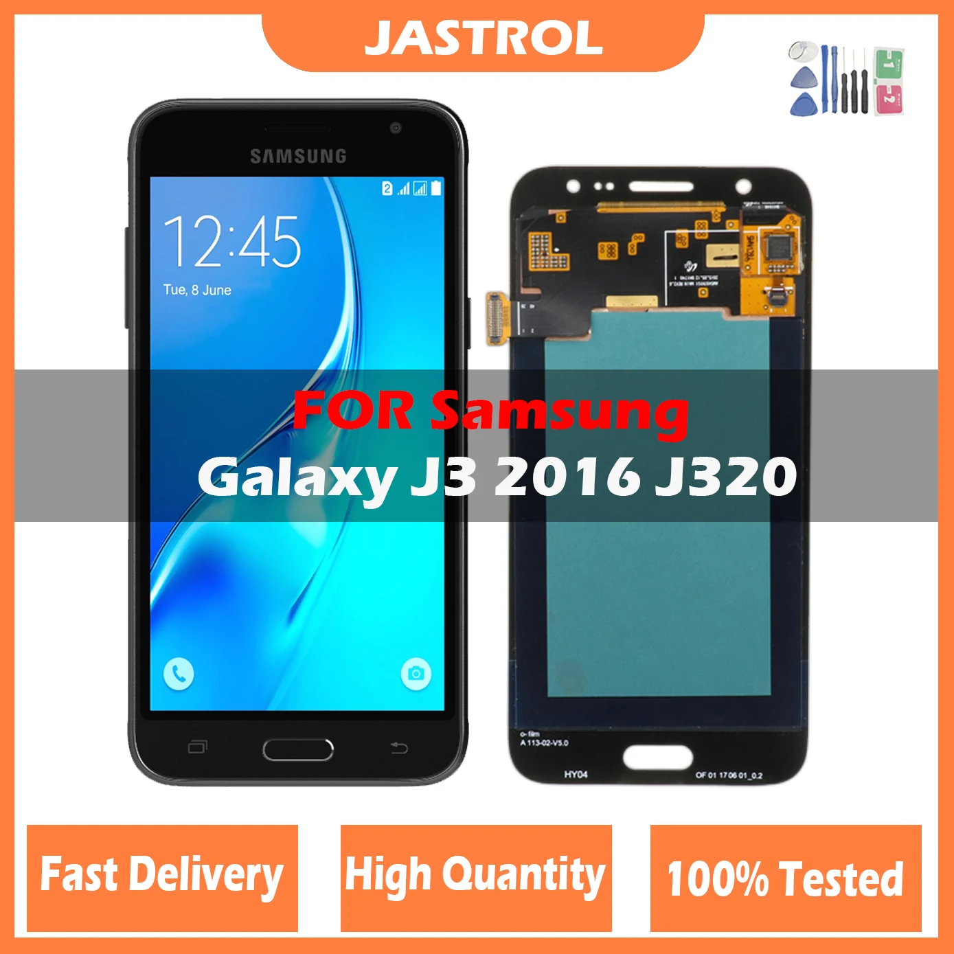 Tested-LCD-Display-For-Samsung-Galaxy-J3-2016-J320-J320A-J320F-J320P ...