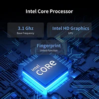 Ordinateur portable 17,3 pouces Intel Core i7 6500Y, Windows 11 Pro, 16 Go de RAM, SSD 512 Go, PC portable rétroéclairé pour le bureau et les études 8