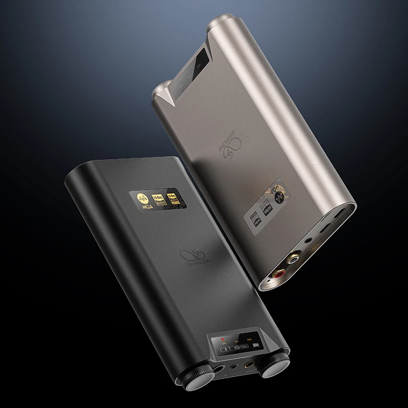 SHANLING H7 Portable Hi-Res Bluetooth Headphone Amplifier MQA USB DAC AK4191EQ AK4499EX earphone AMP 3.5/4.4/6.35MM RCA